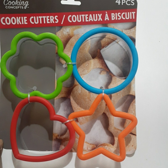 Cooking Concepts Cookie Cutters Set of 4 - Picture 5 of 5